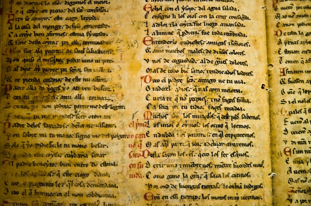Old books and manuscripts